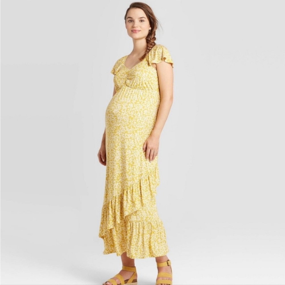 NWT! Isabel Maternity Maxi Dress